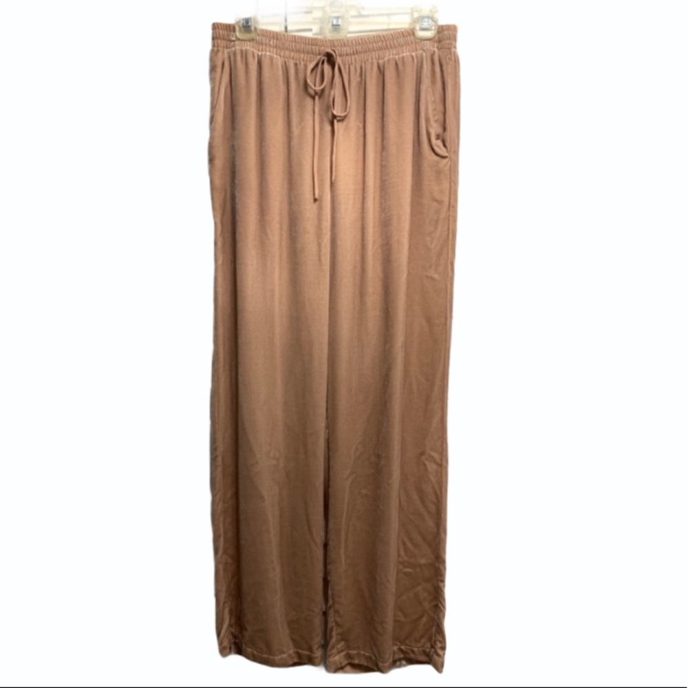 NEW Johnny Was Blush Velvet Drawstring Pants
